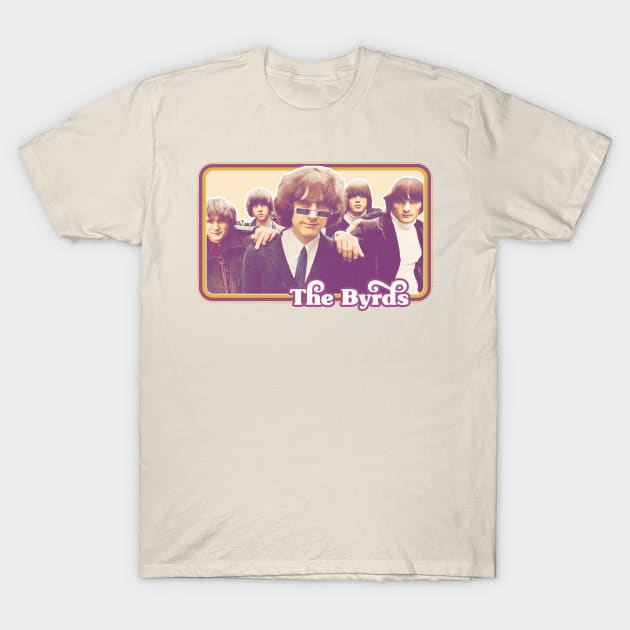 The Byrds  // Vintage Style Retro Fan Art T-Shirt by DankFutura